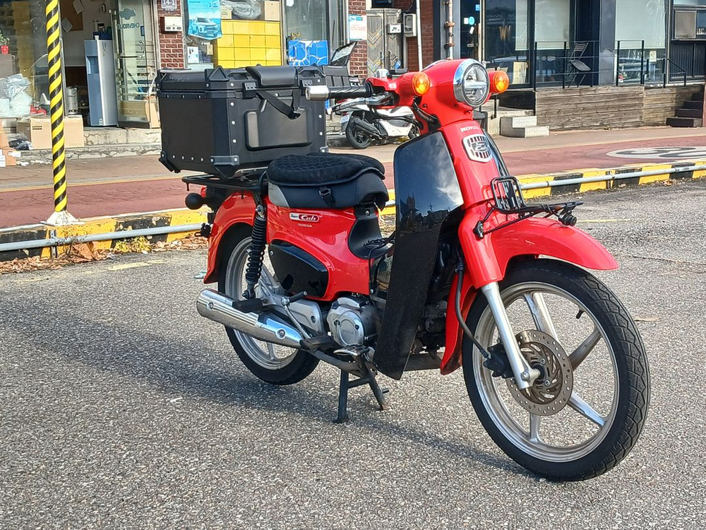 21년식/슈퍼커브110cc/3만/배달세팅 깔끔한차량 판매합니다 이미지