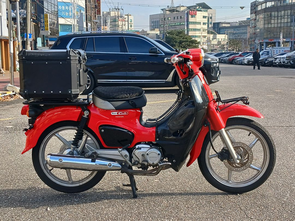 21년식/슈퍼커브110cc/3만/배달세팅 깔끔한차량 판매합니다 이미지