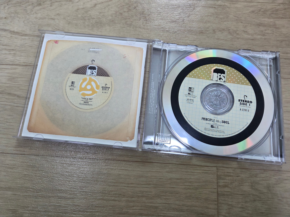 나얼 정규1집 Principle of My Soul 싸인시디 이미지