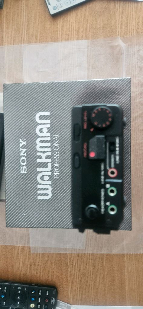 SONY WM-D6 프로페셔널 워크맨 이미지