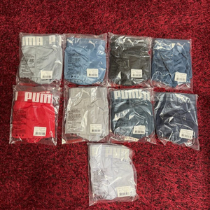 PUMA 퓨마 남성 코어 드로즈 팬티 9종 세트 판매 이미지