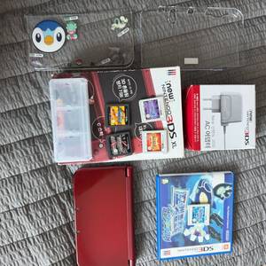 뉴 닌텐도3ds XL +게임칩 5개 + 지우개굴닌자 이미지