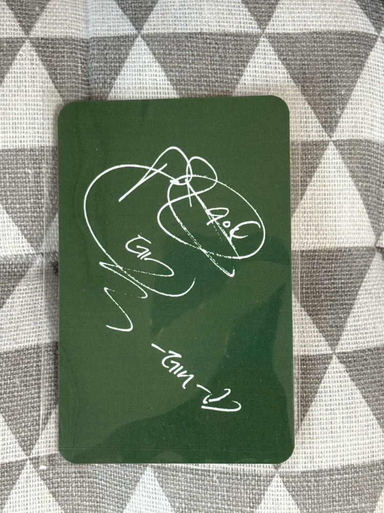 지오디(god) 데니안(안데니) 폭캣 싸인 포카 이미지