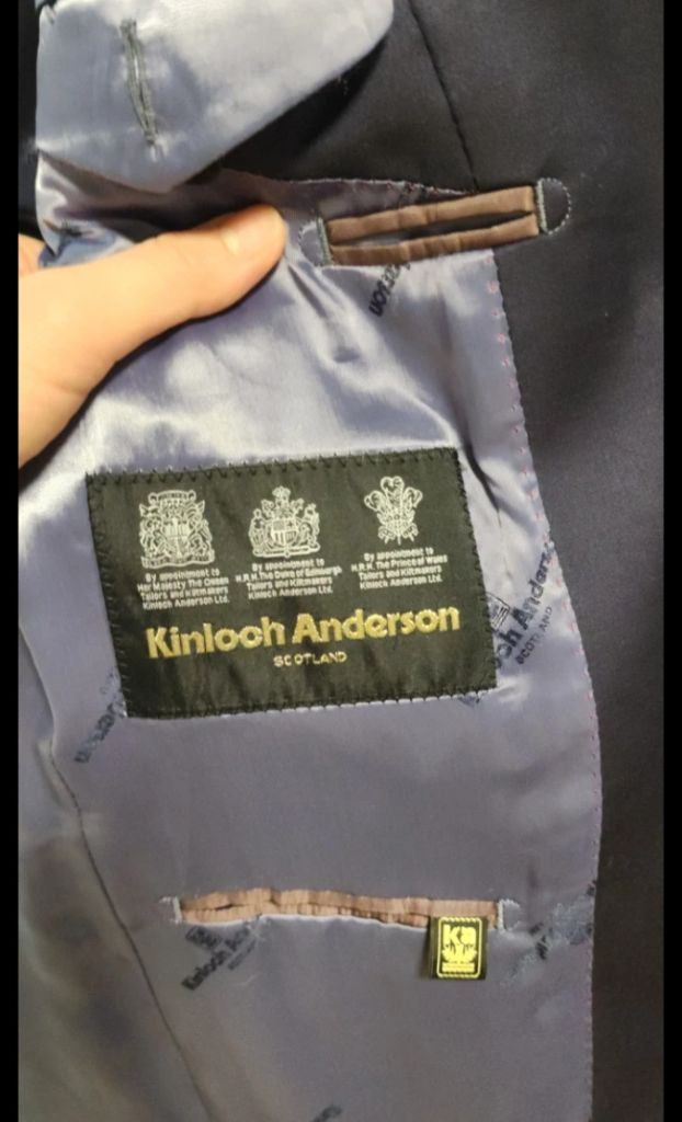 사이즈97 킨록앤더슨 정장 예복 세트 (피로연 1회 착용 / 롯데백화점 맞춤) 이미지