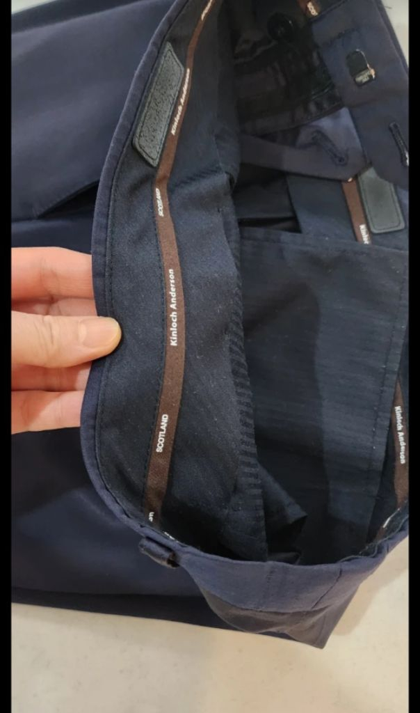 사이즈97 킨록앤더슨 정장 예복 세트 (피로연 1회 착용 / 롯데백화점 맞춤) 이미지