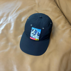 슈프림 노스페이스 6패널 볼캡 모자 설산 블랙 이미지