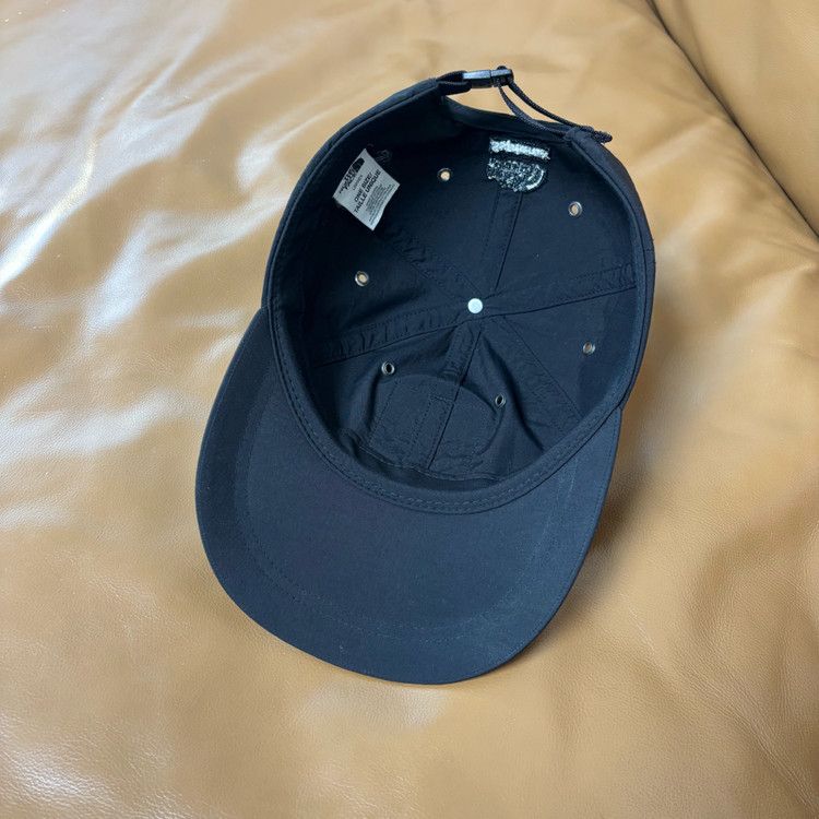 슈프림 노스페이스 6패널 볼캡 모자 설산 블랙 이미지