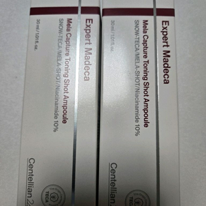 1+1 센텔리안24 마데카 멜라 캡처 토닝샷 앰플 30ml 이미지
