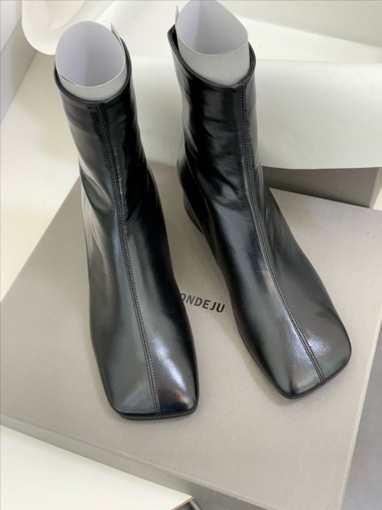 쌀롱드쥬 앵클부츠 새상품 이미지