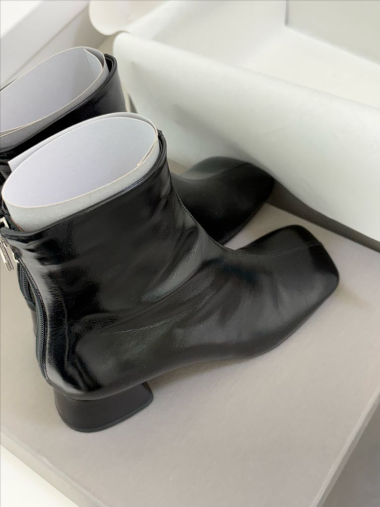 쌀롱드쥬 앵클부츠 새상품 이미지