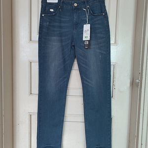 프리미엄 청바지36 남성 스판 일자 빈티지 청바지 빅사이즈 새상품 이미지