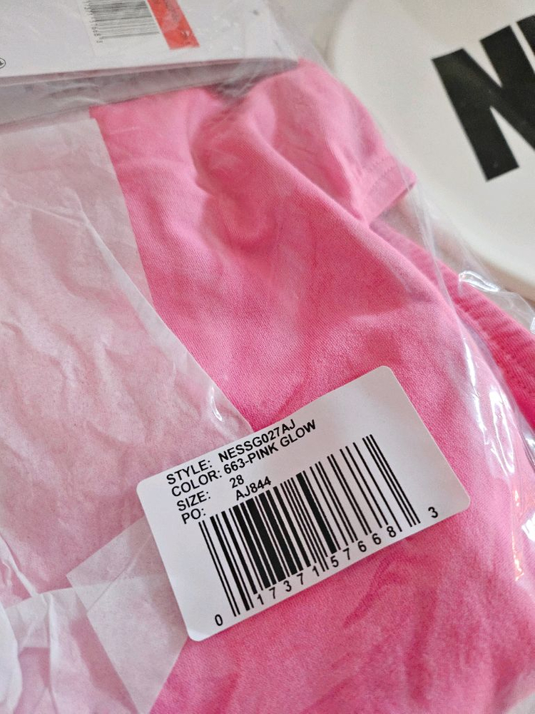 나이키 로고 그래픽 어드저스터블 크로스백 핑크글로우 28(미개봉새상품)/해브어나이키데이 수모(입수품) 이미지