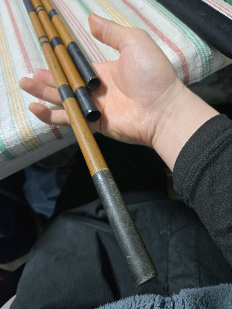 3단 중층내림 낚시 받침대 이미지