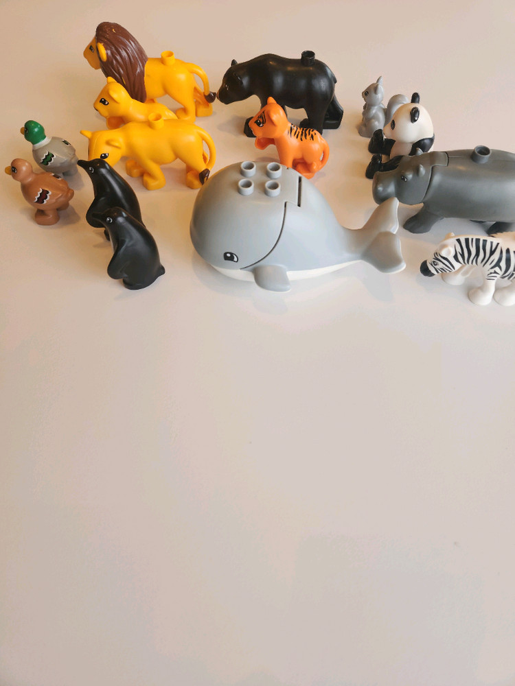 레고 듀플로 동물 벌크 이미지