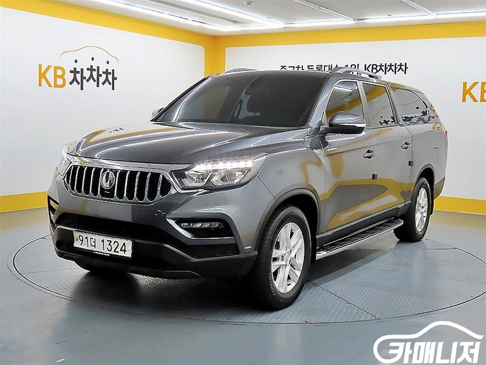 [KG모빌리티(쌍용) ]렉스턴 스포츠 칸 디젤 2.2 4WD 5링크 프레스티지 스페셜 (0톤) #불경기세일 이미지