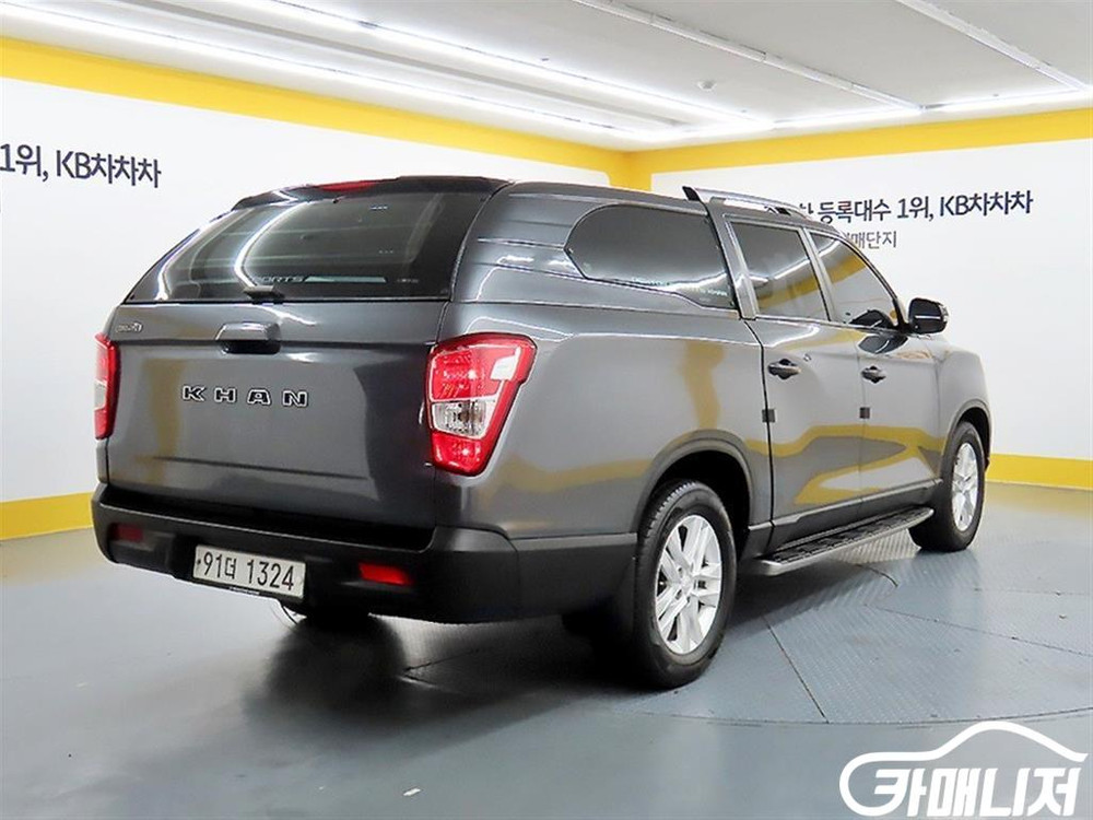 [KG모빌리티(쌍용) ]렉스턴 스포츠 칸 디젤 2.2 4WD 5링크 프레스티지 스페셜 (0톤) #불경기세일 이미지