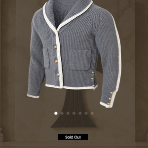 교환)라피나토 가디건 새상품 이미지