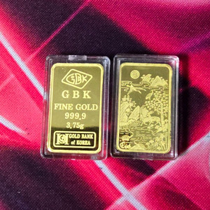 GBK-UBS 순금 골드바 3.75g 1돈짜리 (인천계양) 이미지