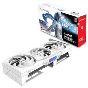 SAPPHIRE RX 9070 XT PURE OC D6 16GB 미개봉 이미지