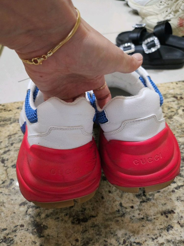 구찌 남성 라이톤 스니커즈 6.5사이즈 이미지