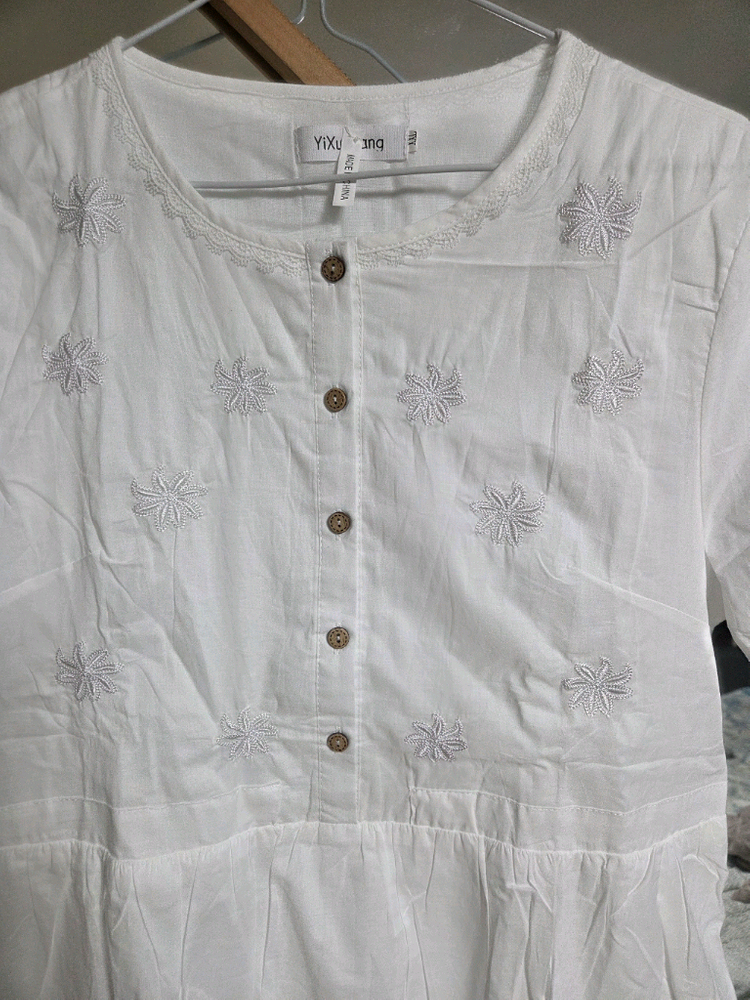 빅사이즈 자수 원피스.새상품(임부복강추) 이미지