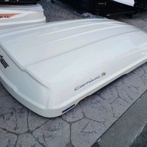 카니발ka4 코토일체형루프박스 화이트 황달변색 80만원 이미지