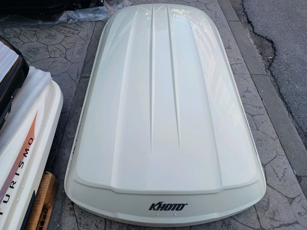 카니발ka4 코토일체형루프박스 화이트 황달변색 80만원 이미지