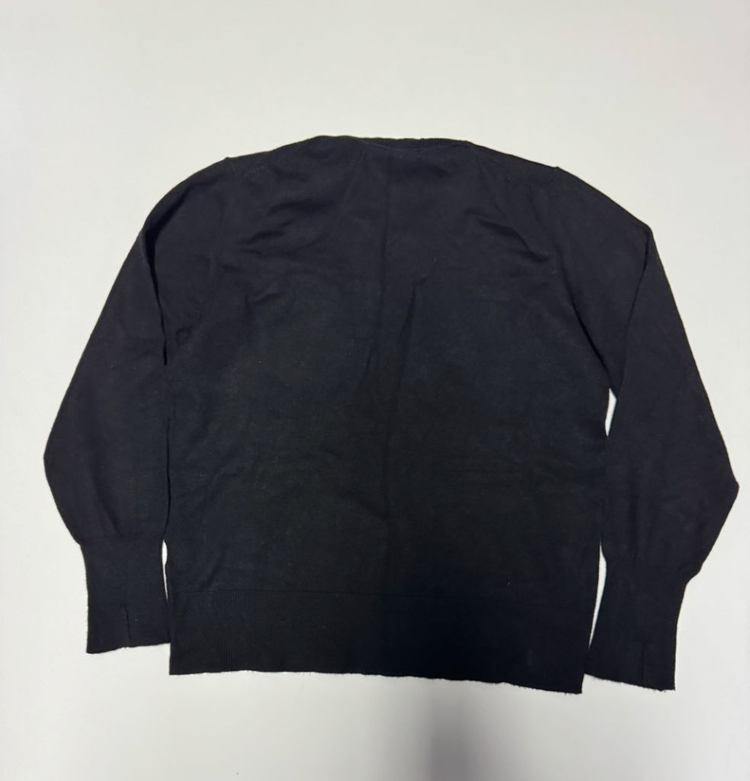 여성 칼라거펠트 22년도 비스코스 니트 S ~ M 블랙 이미지