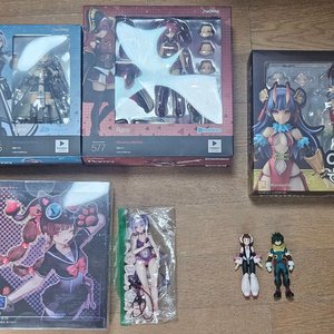 나히아, SHF, 피그마, 스네일쉘 등 각종 액션피규어 이미지