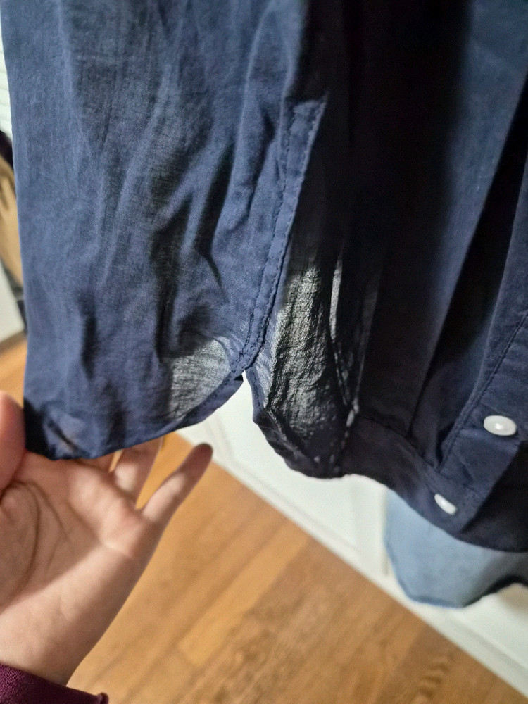 네이비셔츠 이미지