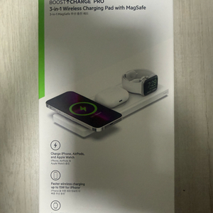 벨킨 미개봉 부스트차지 3in1 맥세이프 무선 충전패드 이미지