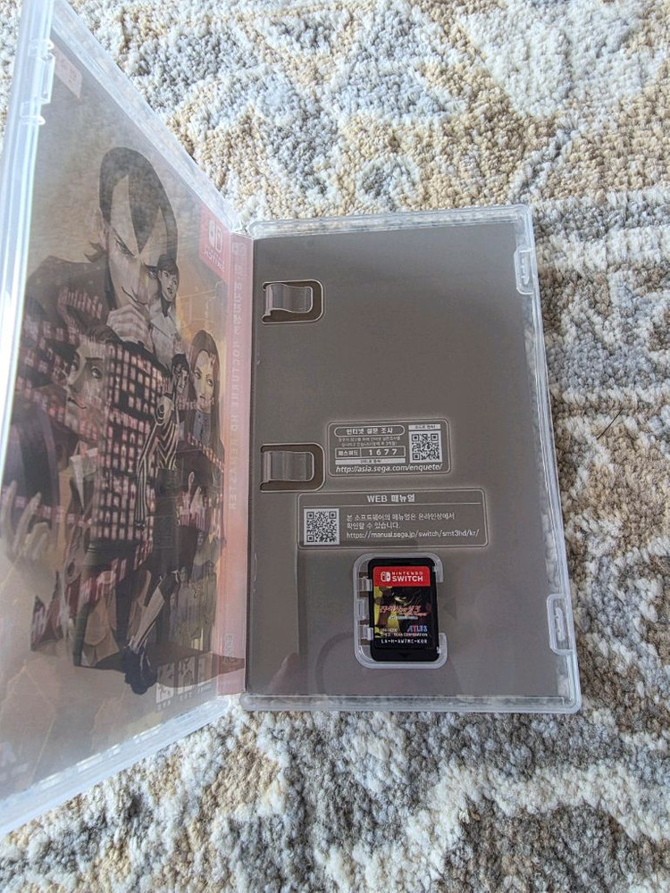 스위치 진여신전생3 녹턴 리마스터 이미지