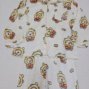 스파오 키즈 망그러진곰 수면 파자마130 팝니다. 이미지