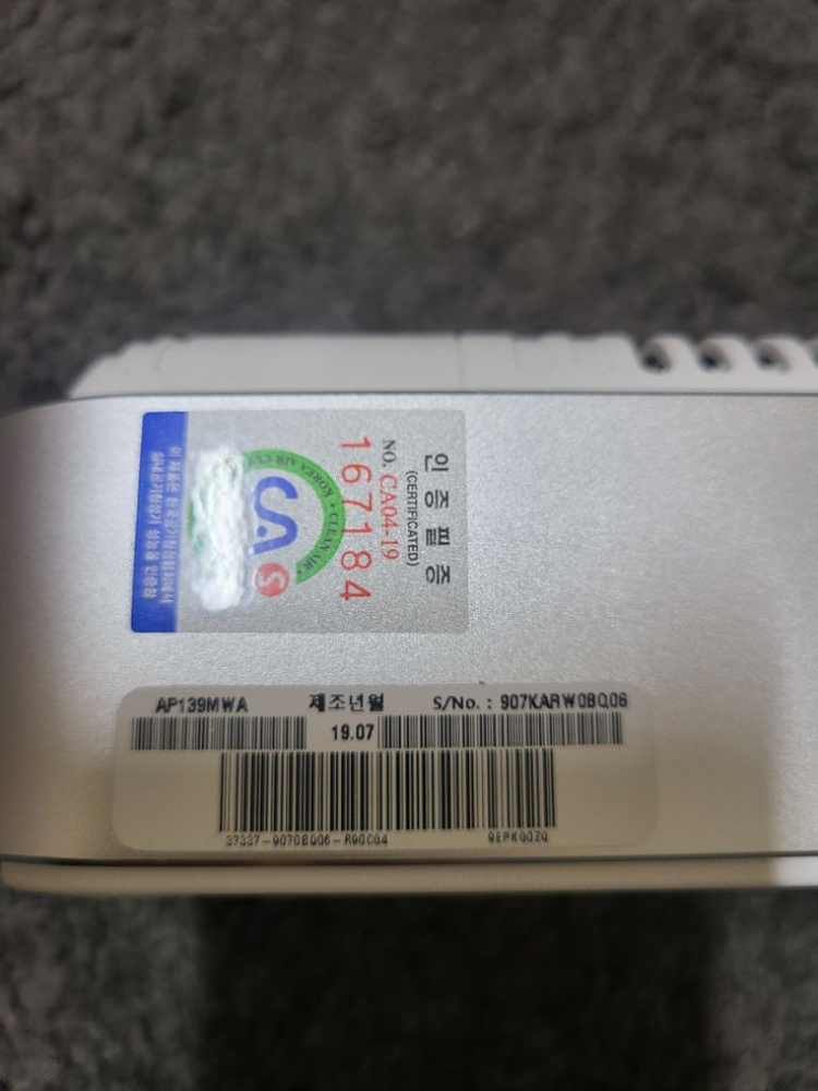 LG 퓨리케어 미니 휴대용 공기청정기 AP139MWA 이미지