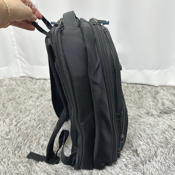 샘소나이트 공용 백팩가방 검정 이미지