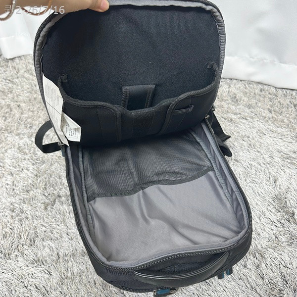 샘소나이트 공용 백팩가방 검정 이미지