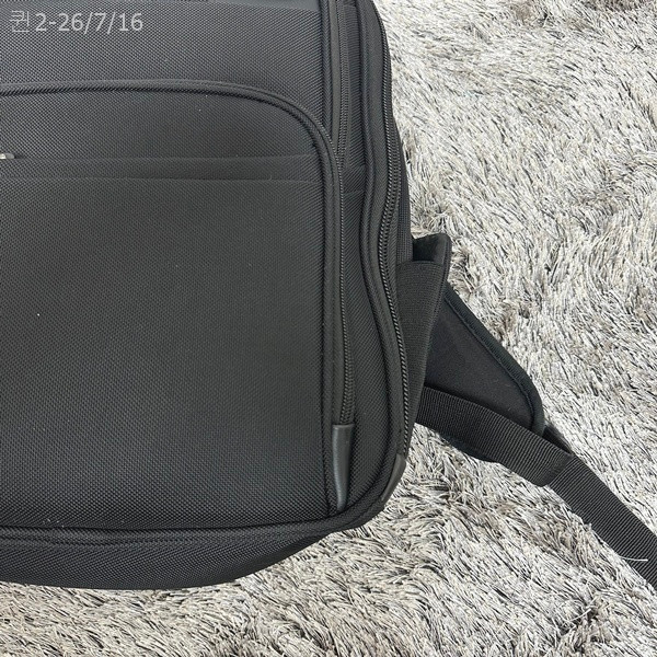 샘소나이트 공용 백팩가방 검정 이미지