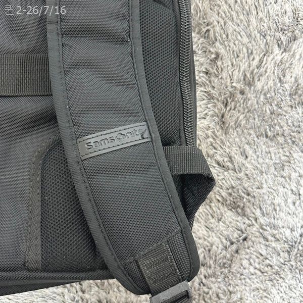 샘소나이트 공용 백팩가방 검정 이미지