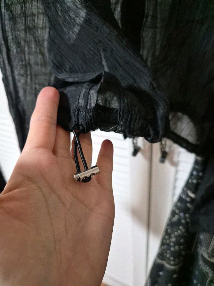 시스루크롭셔츠 이미지