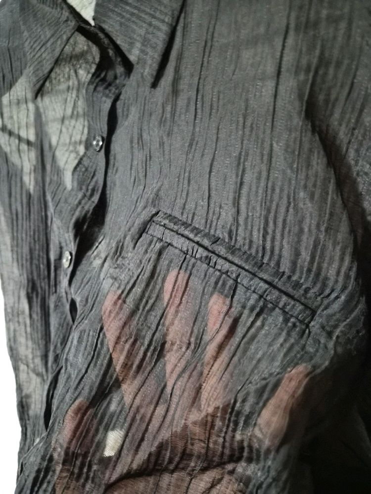 시스루크롭셔츠 이미지