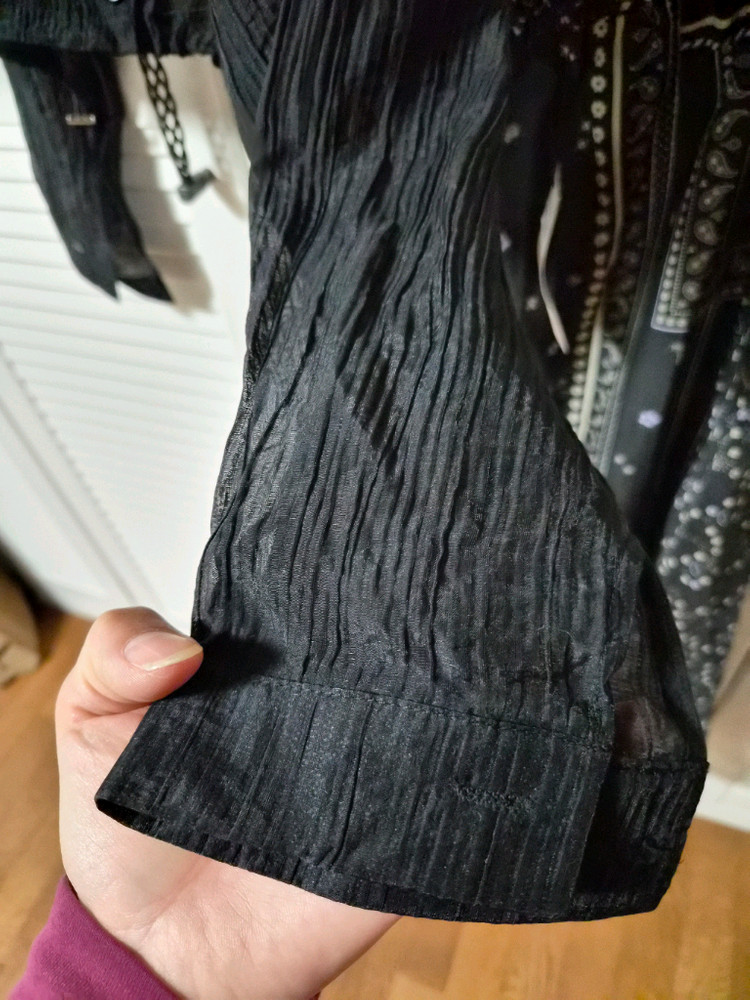 시스루크롭셔츠 이미지