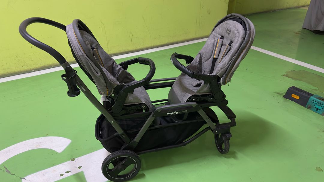 페그페레고 듀에떼 삐루엣 쌍둥이 유모차 이미지
