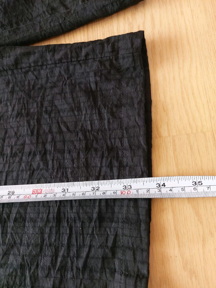 여성 블랙 와이드 팬츠 (L사이즈) 이미지