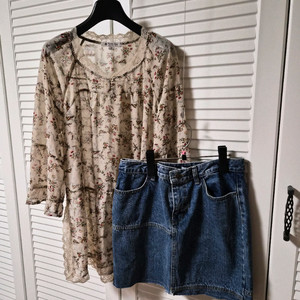 썰스데이아일랜드 롱블라우스 이미지