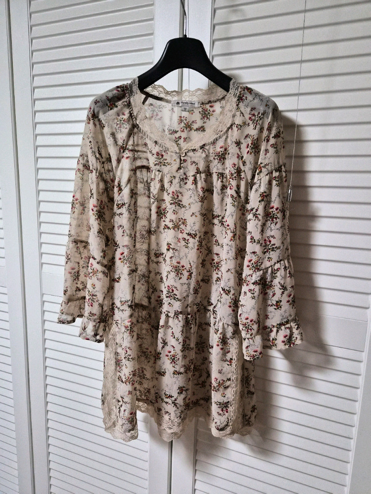 썰스데이아일랜드 롱블라우스 이미지