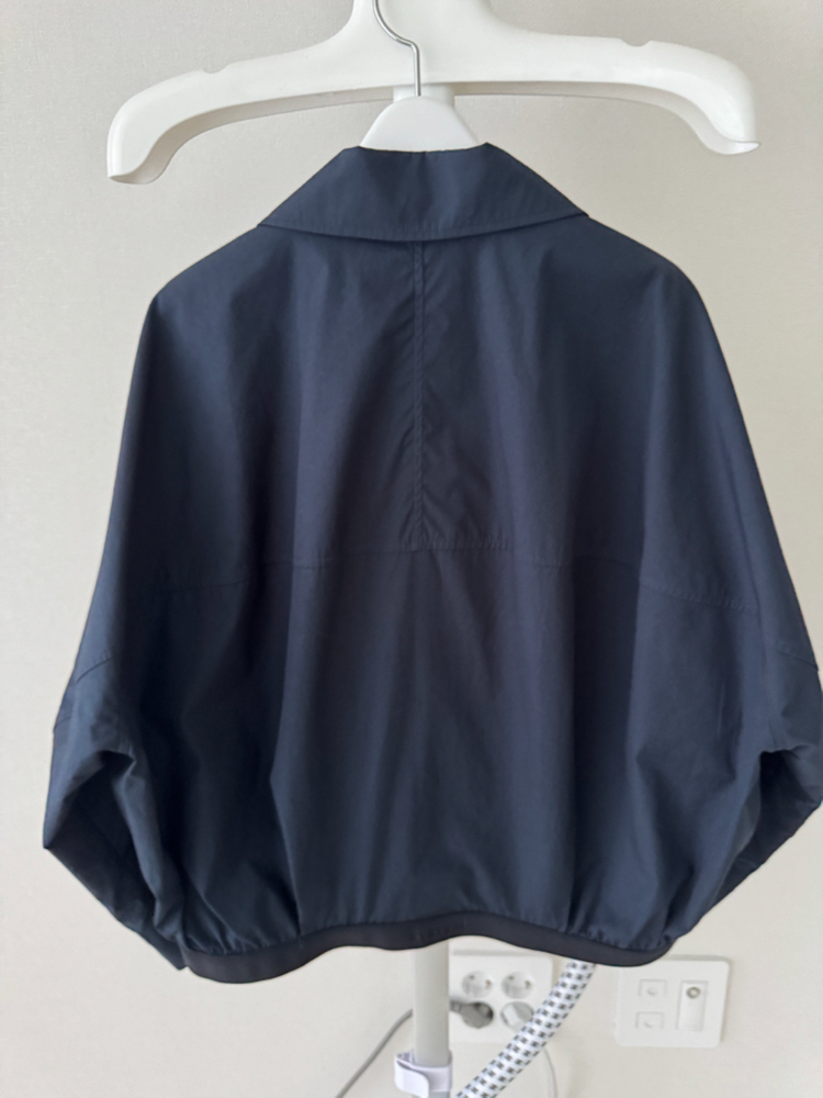 시스템 네이비 크롭 셔츠 55 이미지