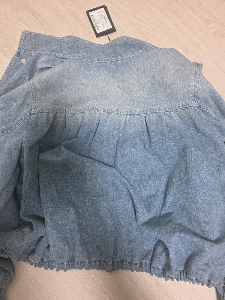 랑방컬렉션 1년차B품 데님자켓 판매 이미지