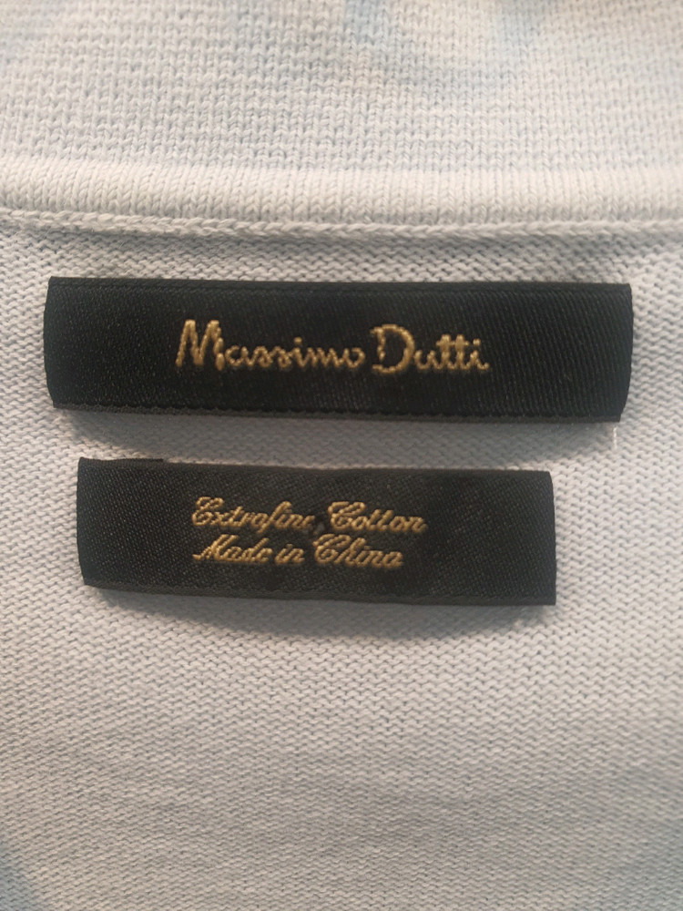 마시모두띠 엑스트라 파인 코튼 니트 폴로 (100-105) 이미지