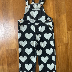 리미떼두두 하트 멜빵바지 이미지