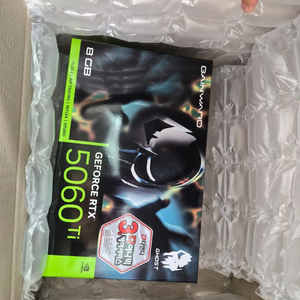 gainward RTX 5060 Ti 8gb 그래픽카드 이미지